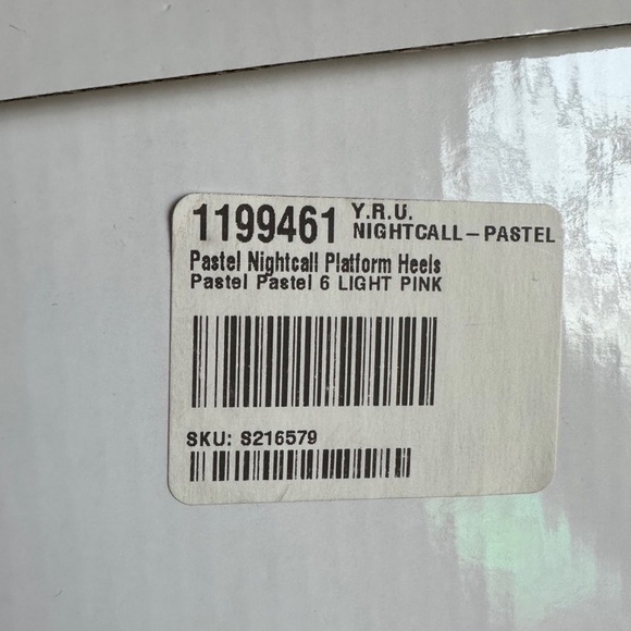 Yru Candy night call platform heels - Picture 8 of 9